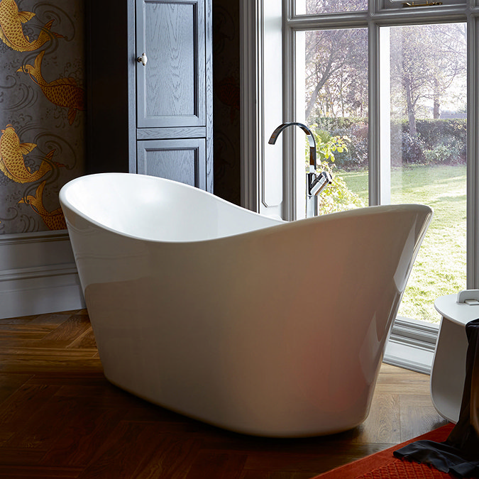 Heritage Penhallam Double Ended Slipper Bath (1700x700mm) Profile Large Image