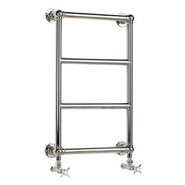 Heritage - Portland Wall Mounted Heated Towel Rail - AHC94 Large Image