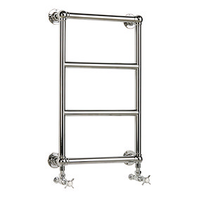 Heritage - Portland Wall Mounted Heated Towel Rail - AHC94 Large Image