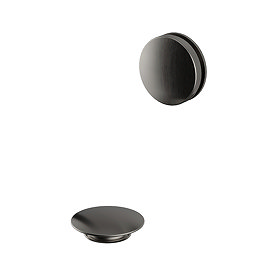 Heritage Push Button Bath Waste - Brushed Nickel - THBN22