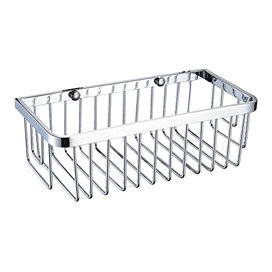 Heritage Rectangle Wire Basket - Chrome - ACOB01C Large Image