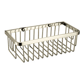 Heritage Rectangle Wire Basket - Vintage Gold - ACOB01G Large Image