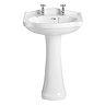 Heritage - Rhyland 2TH Basin & Pedestal Large Image