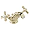 Heritage - Ryde Bidet Mixer with Pop-up Waste - Vintage Gold - TRHG05 Large Image