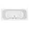 Heritage Rhyland Double Ended Bath with Solid Skin (1700x750mm) Profile Large Image