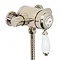 Heritage - Ryde Single Control Exposed Mini Valve With Bottom Outlet - Vintage Gold Large Image