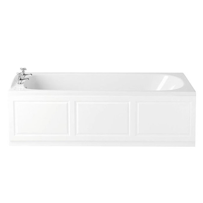 Heritage Rhyland Single Ended 2TH Bath with Solid Skin (1700x700mm) Large Image