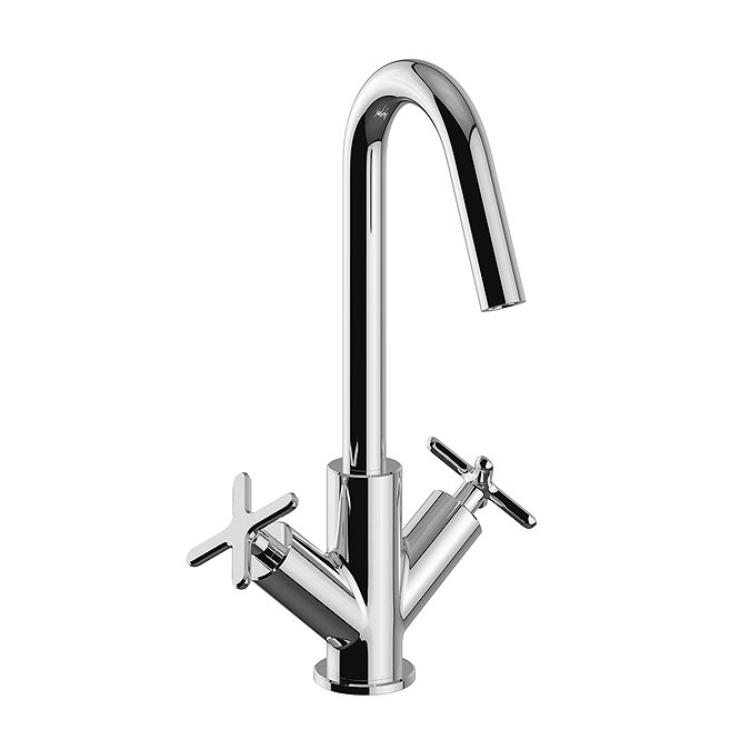 Heritage Salcombe Mono Basin Mixer - Chrome