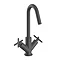 Heritage Salcombe Mono Basin Mixer - Matt Black