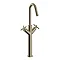 Heritage Salcombe Tall Basin Mixer - Brushed Brass