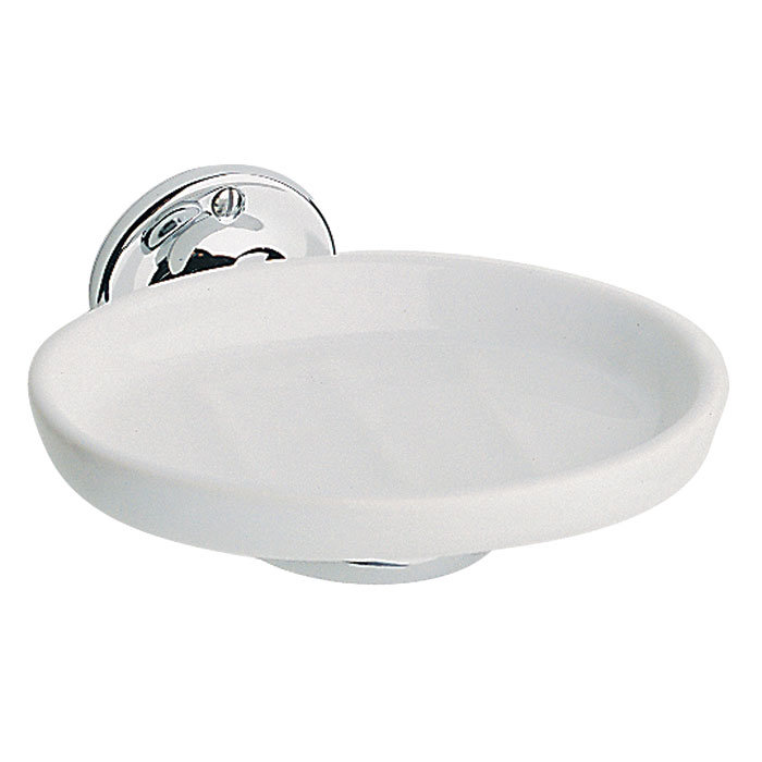 Heritage - Soap Dish & Holder - Chrome - AHC04 Large Image