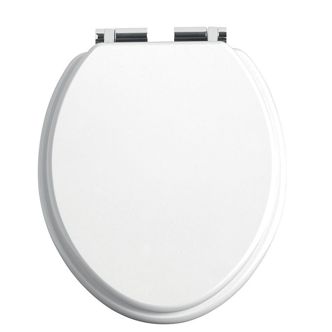 Heritage - Soft Close Toilet Seat - White Gloss Large Image