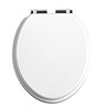 Heritage - Soft Close Toilet Seat - White Gloss Large Image