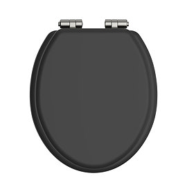 Heritage Soft Close Toilet Seat with Vintage Gold Hinges