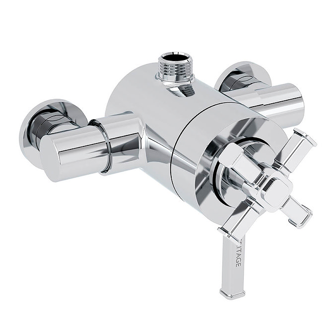 Heritage Somersby Exposed Shower Valve with Top Outlet - SSOBCT03 Large Image