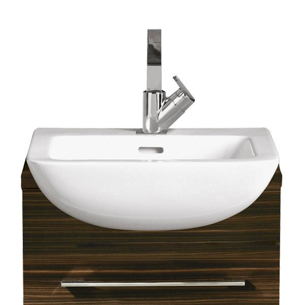 Heritage - Sonic Square 1TH Cloakroom Semi-Recessed Basin Large Image