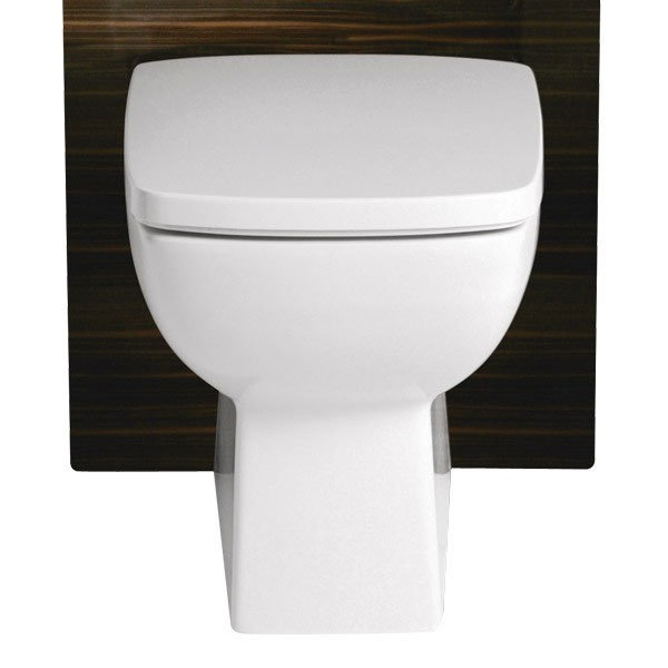 Heritage - Sonic Square Back to Wall WC Pan with Soft Close Seat Large Image
