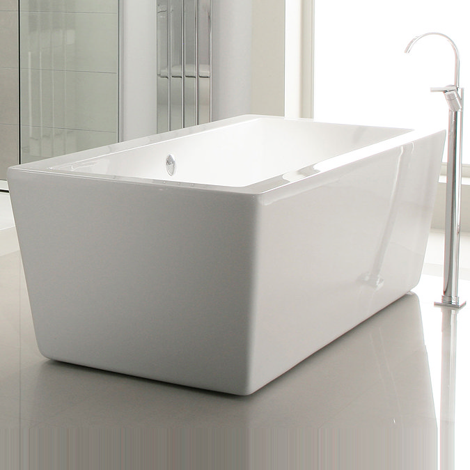 Heritage Sonic Square Modern Bath (1730x780mm) Profile Large Image