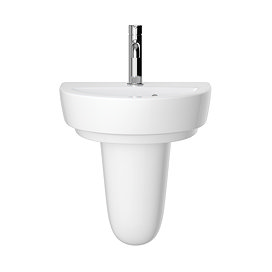 Heritage Stamford 560mm Basin + Semi Pedestal