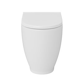 Heritage Stamford Back To Wall Pan + Soft Close Seat