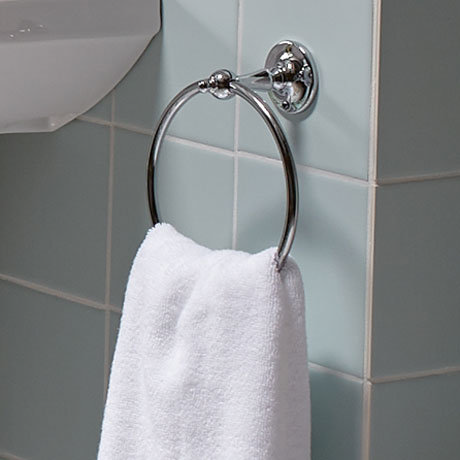 Heritage - Towel Ring - Chrome - AHC01 Profile Large Image
