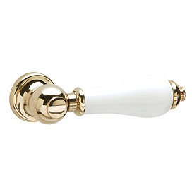 Heritage - Traditional Cistern Lever - Vintage Gold - CPA00 Large Image