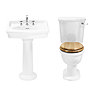 Heritage Victoria Traditional 4-Piece Bathroom Suite  Feature Large Image