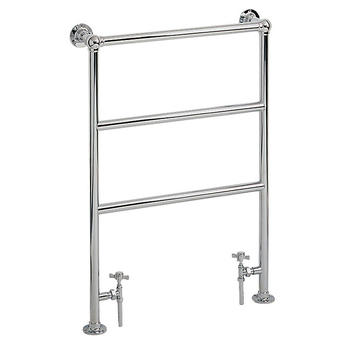 Heritage - Victorian Heated Towel Rail - Chrome - AHC70 Large Image