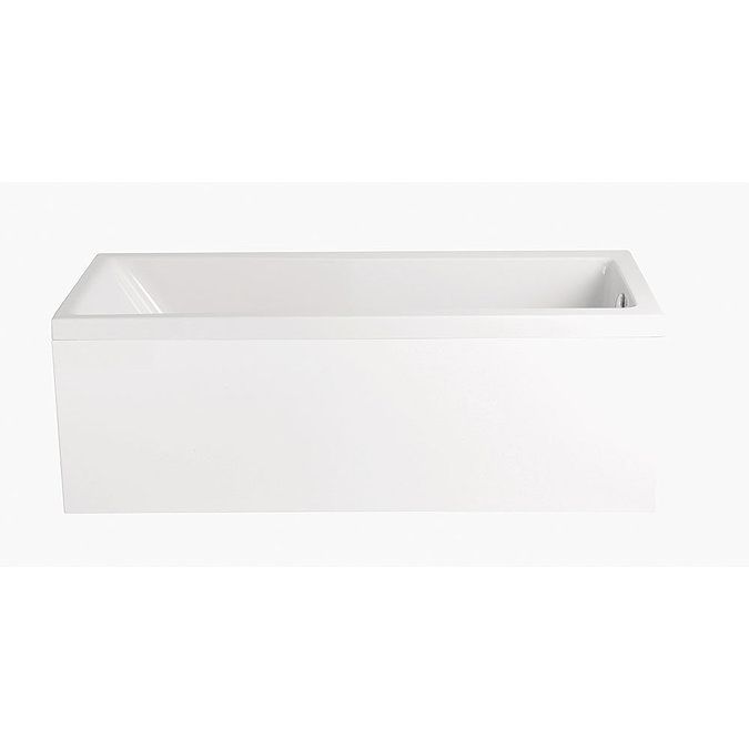 Heritage White Reinforced Front Bath Panel Large Image