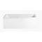 Heritage White Reinforced Front Bath Panel Large Image