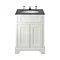 Heritage Wilton Chantilly 600mm Freestanding Vanity with Dark Concrete Effect Basin Top