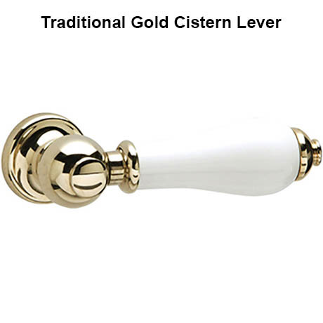 Heritage Wynwood Close Coupled Standard Height WC & Cistern - Various Lever Options Standard Large
