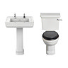 Heritage Wynwood Traditional 4-Piece Bathroom Suite  Profile Large Image