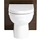 Heritage - Zaar Back to Wall WC Pan with Soft Close Seat Large Image
