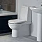 Heritage Zaar Close Coupled Back to Wall Toilet with Soft Close Seat Feature Large Image