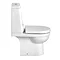 Heritage Zaar Open Back Toilet with Soft Close Seat Standard Large Image