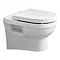 Heritage Zaar Wall Hung WC Pan with Soft Close Seat Large Image