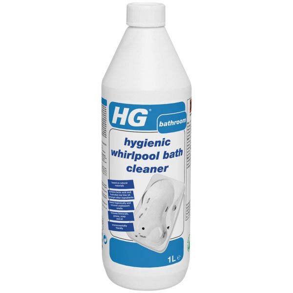 HG Hygienic Whirlpool Bath Cleaner 1L Large Image