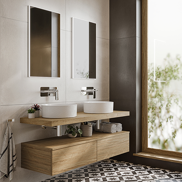 HIB Air 50 LED Illuminated Mirror