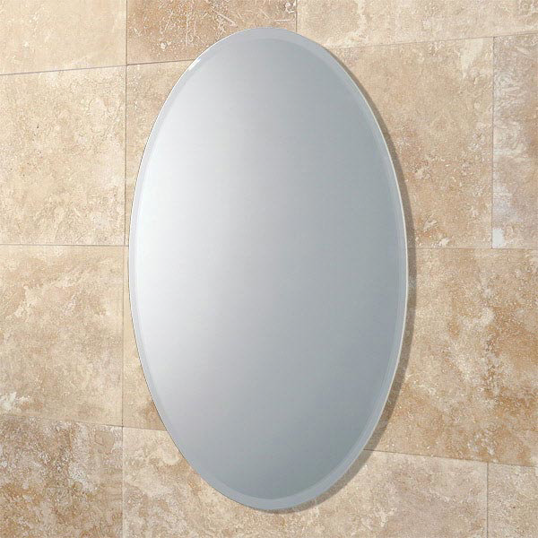 HIB Alfera Oval Bathroom Mirror - 61643000 Large Image