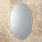 HIB Alfera Oval Bathroom Mirror - 61643000 Large Image