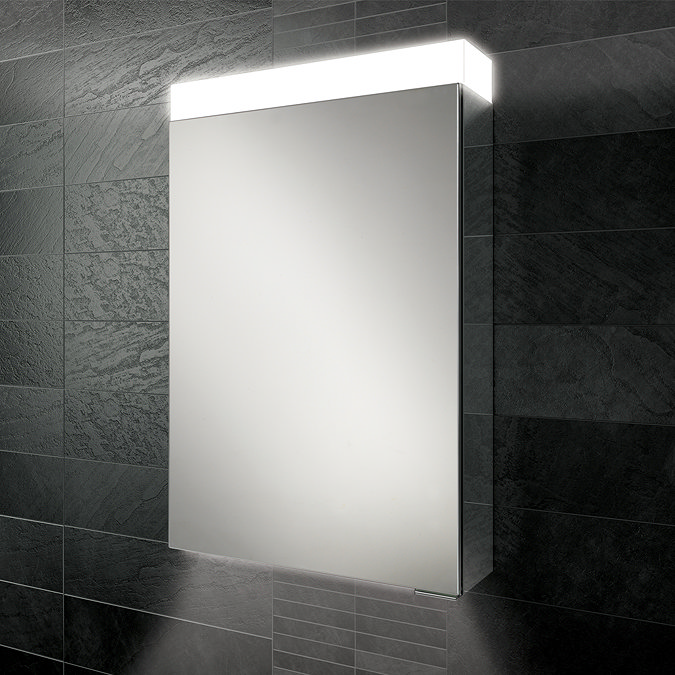 HIB Apex 50 LED Illuminated Mirror Cabinet - 47000 Large Image