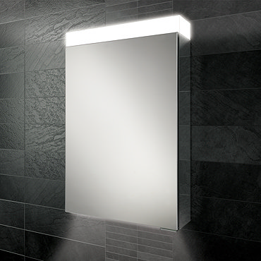 HIB Apex 50 LED Illuminated Mirror Cabinet - 47000  Profile Large Image