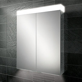 HIB Apex 60 LED Illuminated Mirror Cabinet - 47100 Medium Image