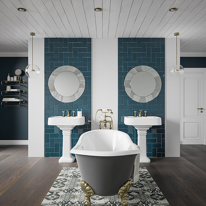 HIB Arte 80 Circular Bathroom Mirror - 79490000 Feature Large Image