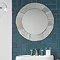 HIB Arte 80 Circular Bathroom Mirror - 79490000 Large Image