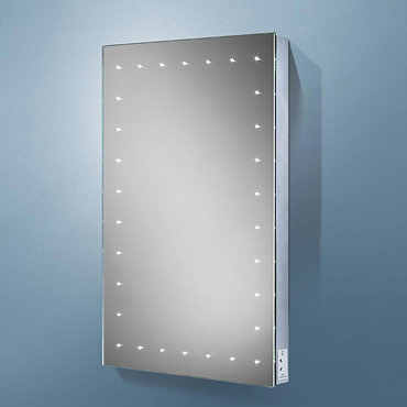 HIB Astral LED Mirror with Charging Socket - 77450000  Profile Large Image