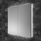 HIB Atrium 60 Semi-Recessed LED Aluminium Mirror Cabinet