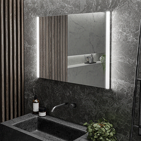 HIB Beam 80 LED Ambient Rectangular Mirror - 79550700 Large Image