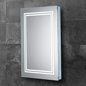 HIB Boundary 50 LED Ambient Rectangular Mirror - 79540500 Large Image